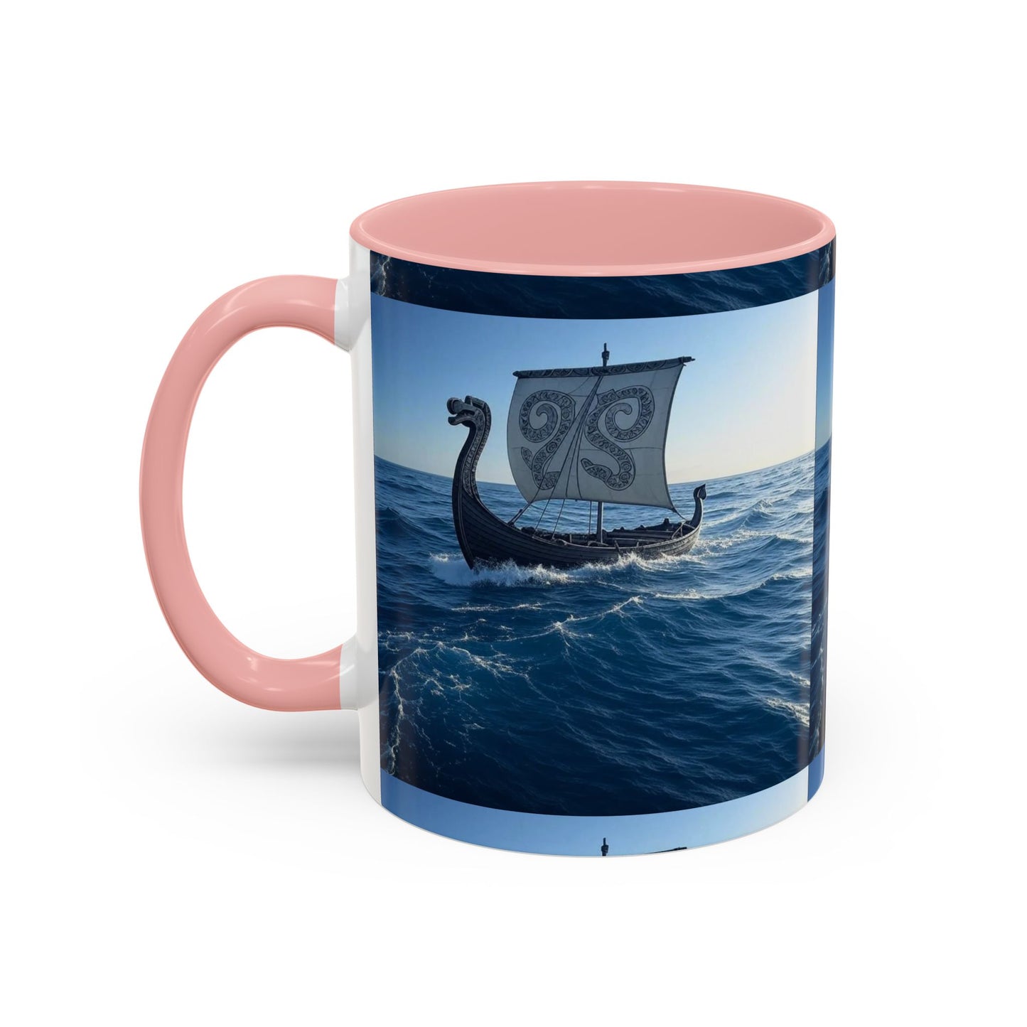 Viking Ship Coffee Mug | Nautical Decor, Marine Gift, Adventure Lover, Unique Travel Mug, Ocean Themed