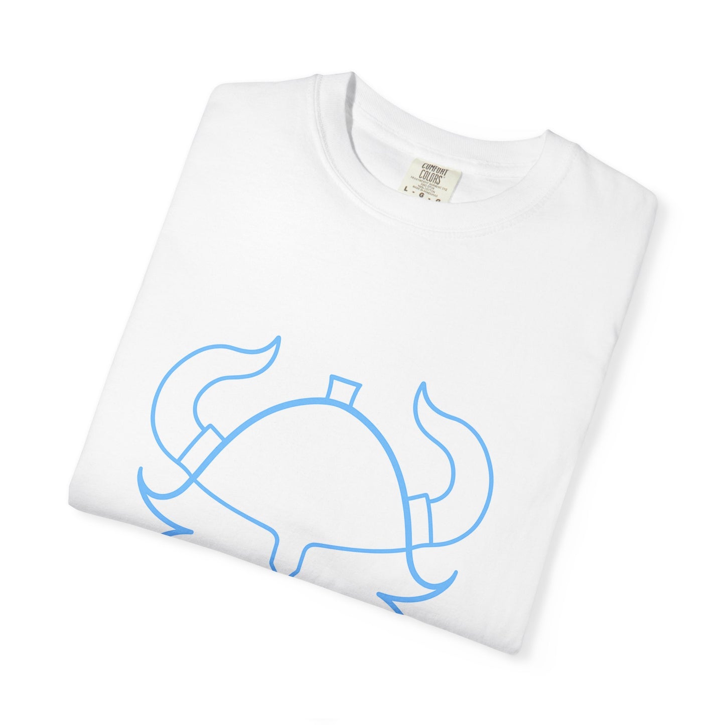 Viking-Inspired Garment-Dyed T-Shirt, Casual Wear, Adventure Apparel, Gift for Men and Women, Unique Graphic Tee, Perfect for Festivals