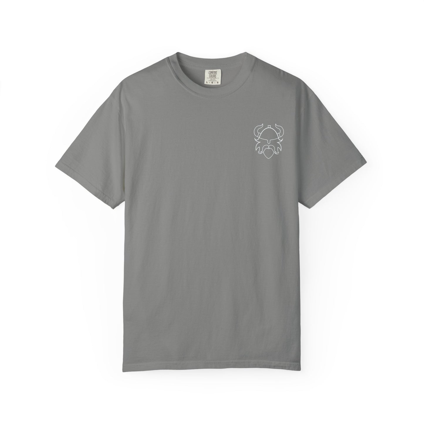 Viking Warrior Crest Tee – Valhalla Awaits Edition