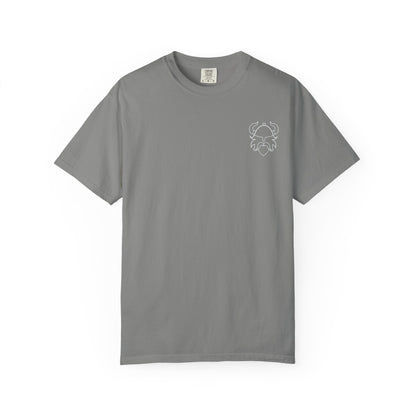 Viking Warrior Crest Tee – Valhalla Awaits Edition