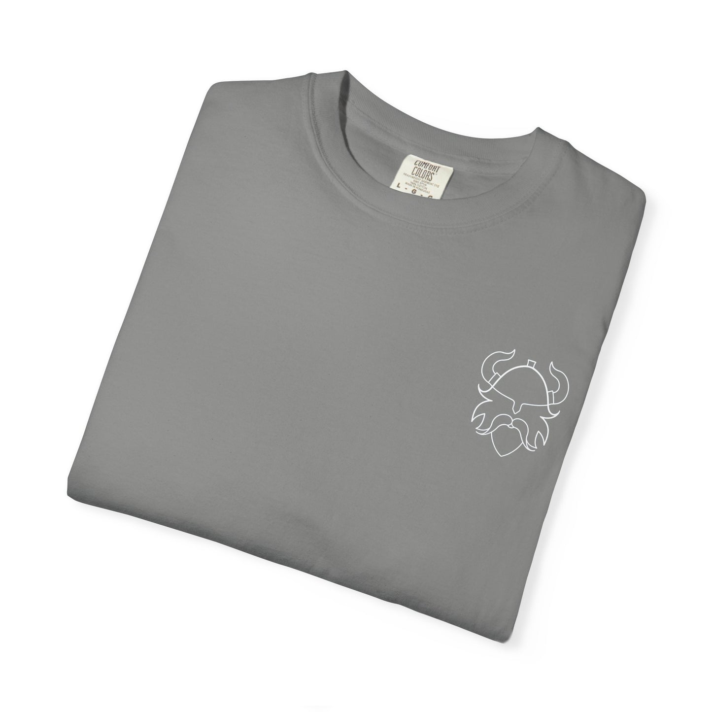 Viking Warrior Crest Tee – Valhalla Awaits Edition