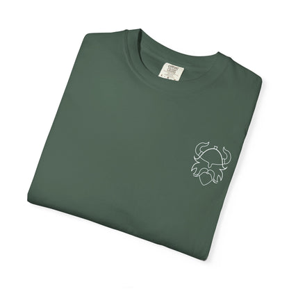 Viking Warrior Crest Tee – Valhalla Awaits Edition