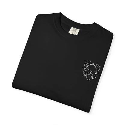 Viking Warrior Crest Tee – Valhalla Awaits Edition