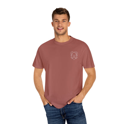 Viking Warrior Crest Tee – Valhalla Awaits Edition