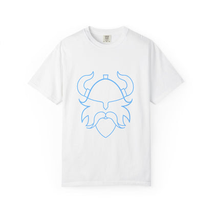 Viking-Inspired Garment-Dyed T-Shirt, Casual Wear, Adventure Apparel, Gift for Men and Women, Unique Graphic Tee, Perfect for Festivals