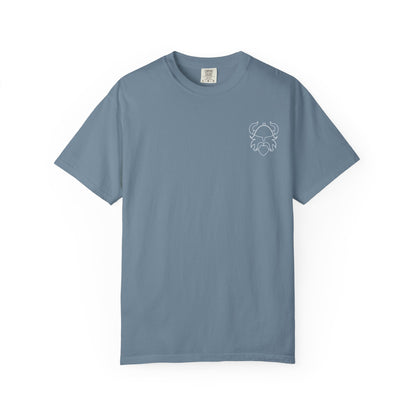 Viking Warrior Crest Tee – Valhalla Awaits Edition