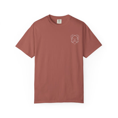 Viking Warrior Crest Tee – Valhalla Awaits Edition